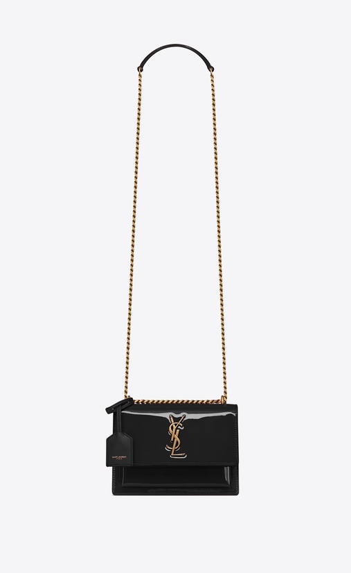 Sunset small in patent leather